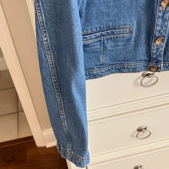 LOFT Blue Denim Jacket - Picture 3 of 7